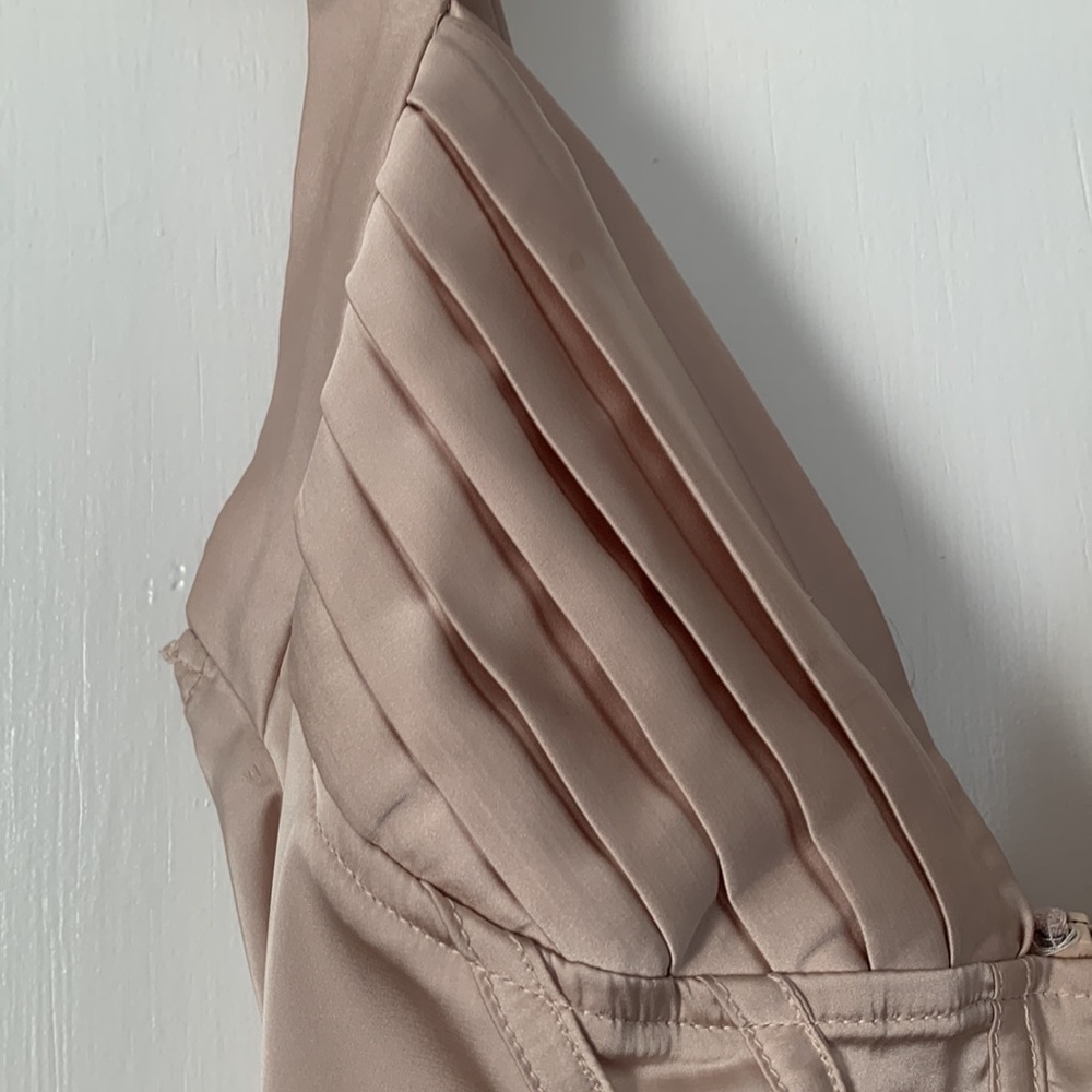 Windsor Silky Bralette Top Nude/Tan/Jewel Tone Top S Small - Picture 2 of 15